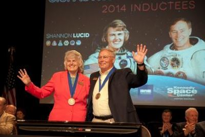 NASA inducts Shannon Lucid and Jerry Ross into the U.S. Astronaut Hall of Fame