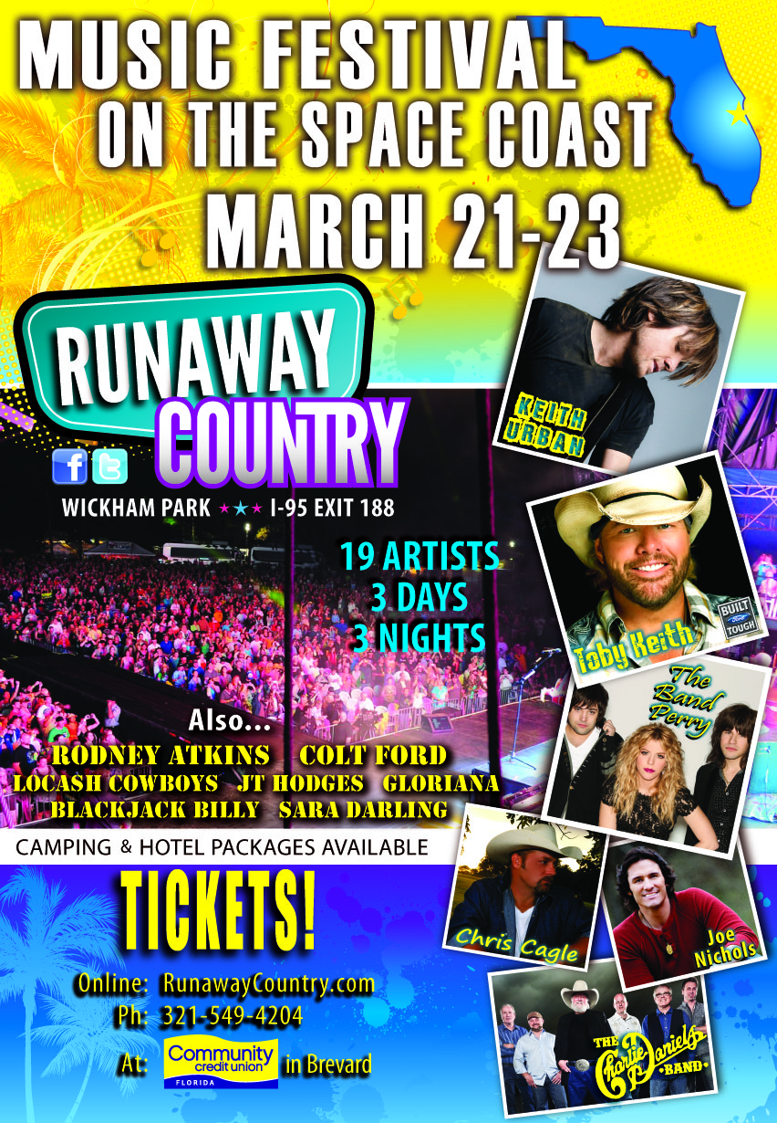 Sinclair Law Announces Sponsorship of Runaway Country Space Coast Music Fest