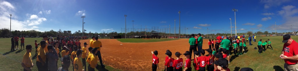 Cocoa Little League Opening Day 2014