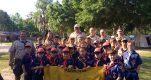 Cub Scout Pack 701 Returns from Camp Out Sunday